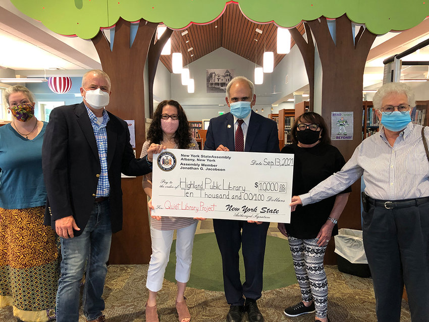 Jacobson announces 10K in funding for Highland Public Library My